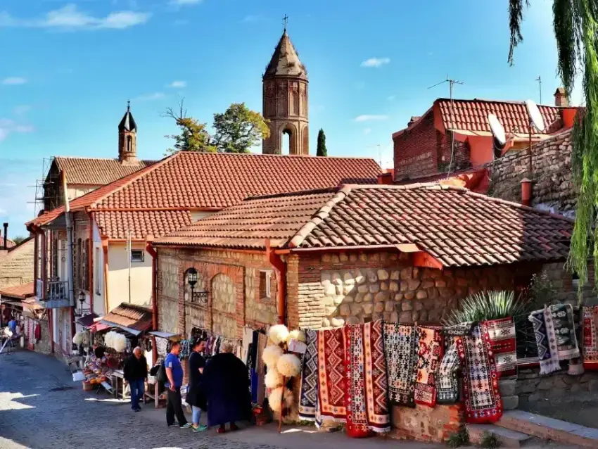 Supra table in Kakheti