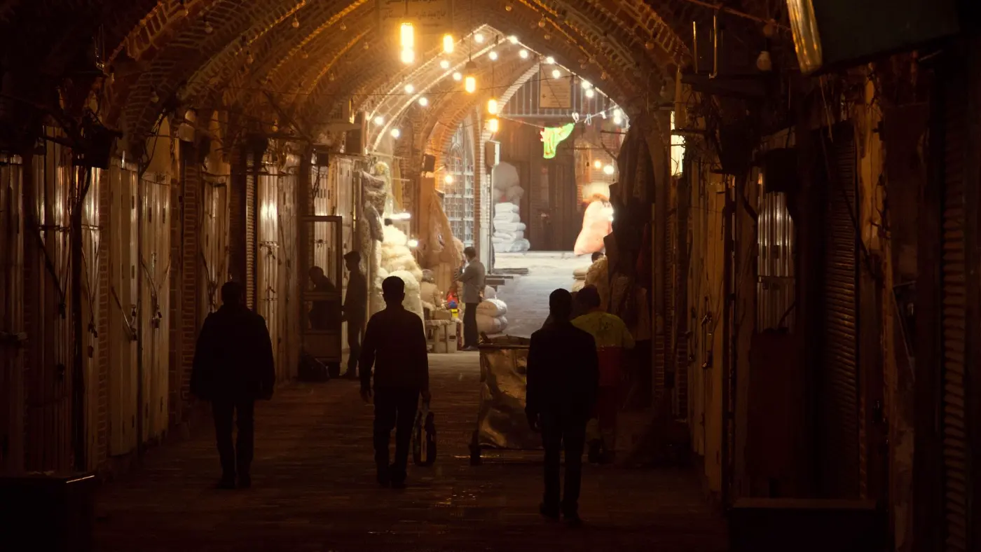 Caravanserai near the Caspian Sea