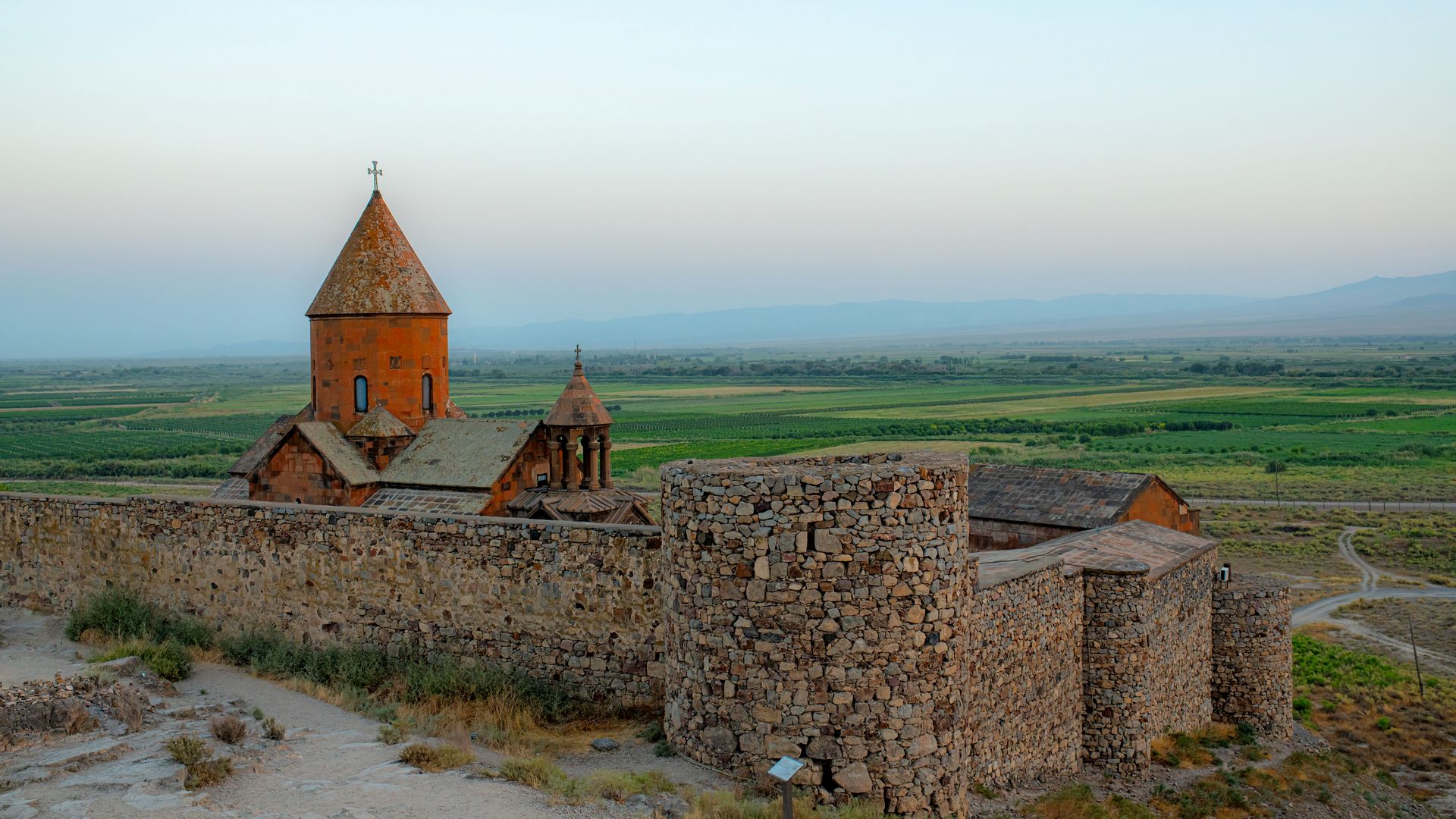 Khor Virap with Mount Ararat