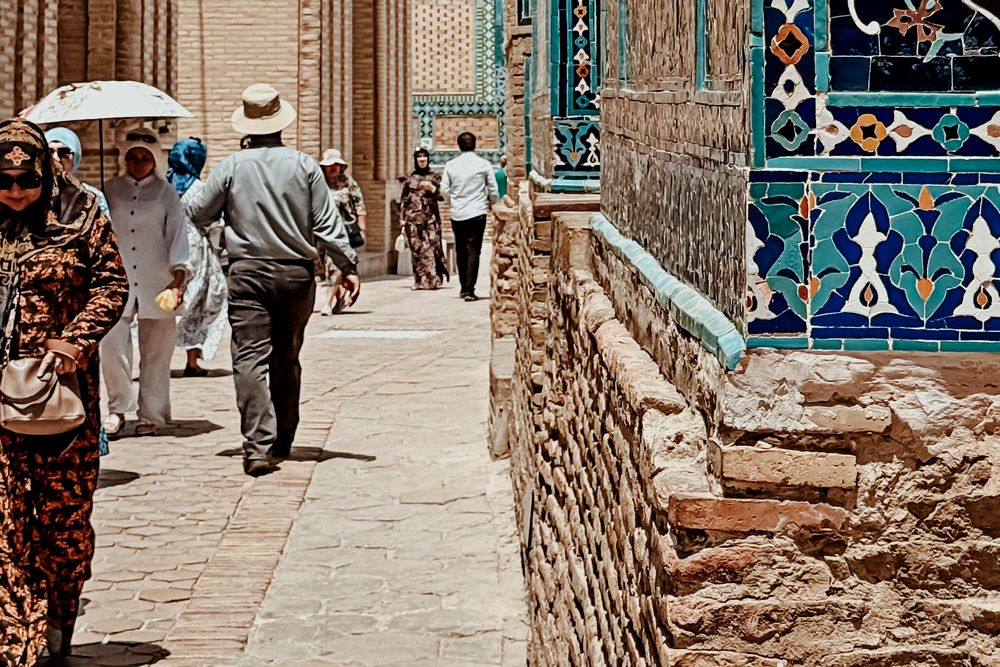 Hotel in a historic building in Bukhara