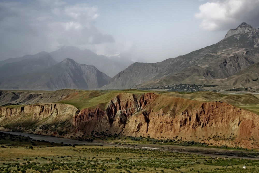 Pamir Highway switchbacks